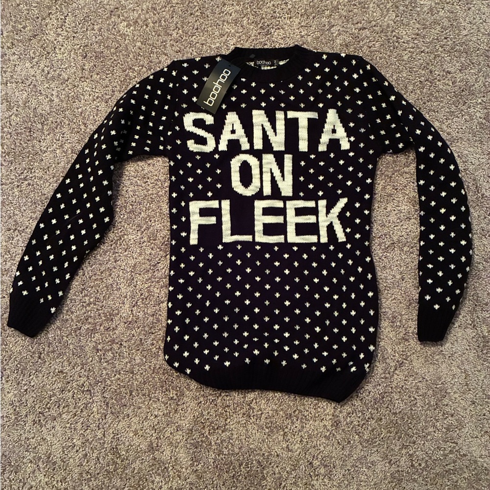 Santa on Fleek Christmas Sweater